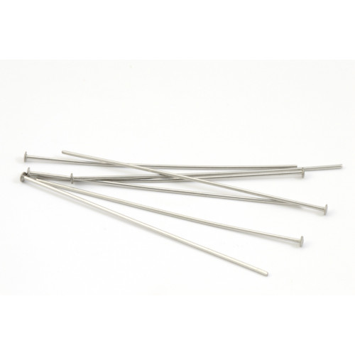 HEADPINS, 50MM STAINLESS STEEL (PACK OF 20)
